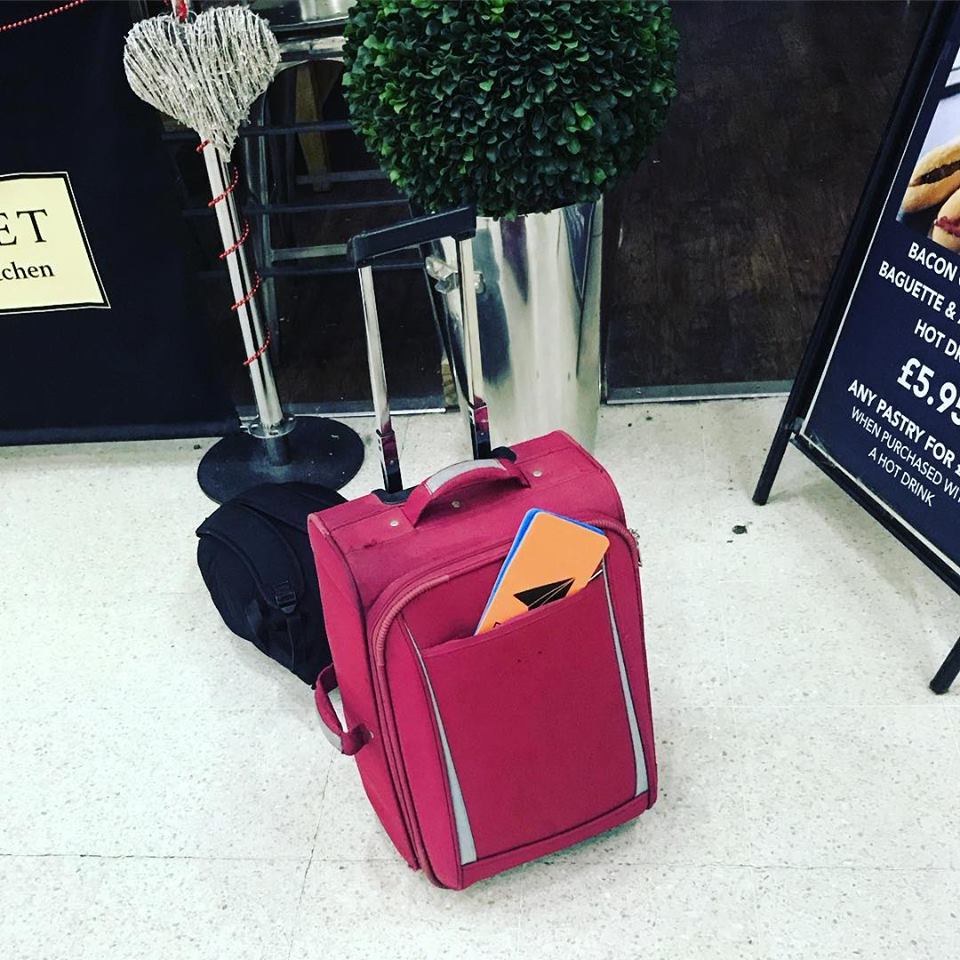 phone holder for airplane seat